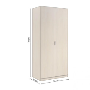 Armario Astra 2 Puertas Roble