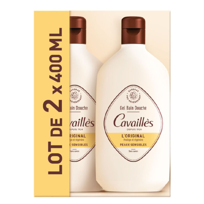L'Original - Gel Bain Douche 2 x 400 ml