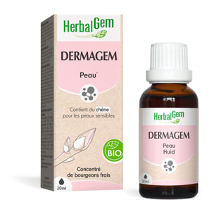 Herbalgem- DermaGem - complexe peau - Bio - 30 ml