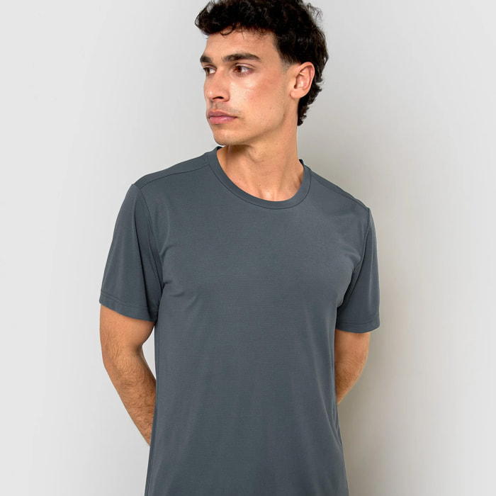 Maglietta tecnica sportiva da uomo blu
