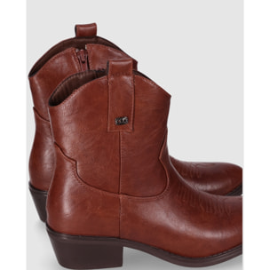 Botines - Cuero - Tacón: 5 cm