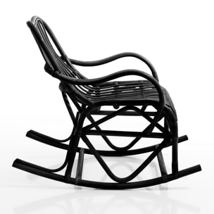 Tomasucci fauteuil à bascule ALPA NOIR