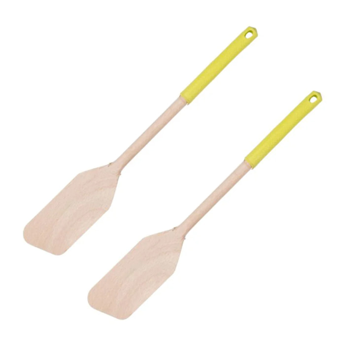 Ensemble de 2 Spatules de cuisine 34 cm Fackelmann Wood Edition