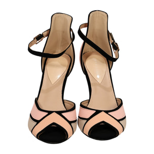 Decolletè con cinturino alla caviglia - tacco 8,5 cm