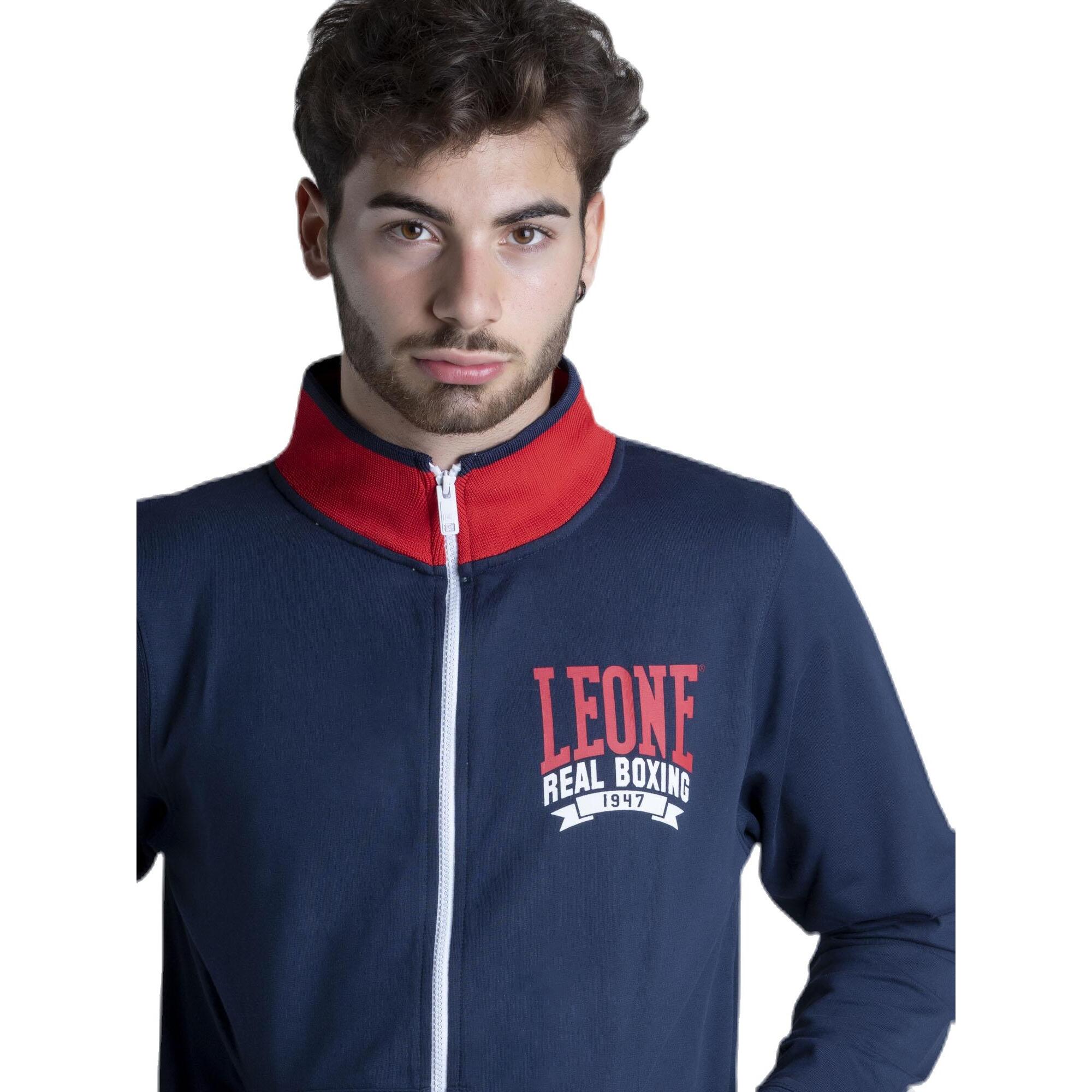 Tuta real boxing Felpa con zip e pantalone da uomo Jumpsuits Set