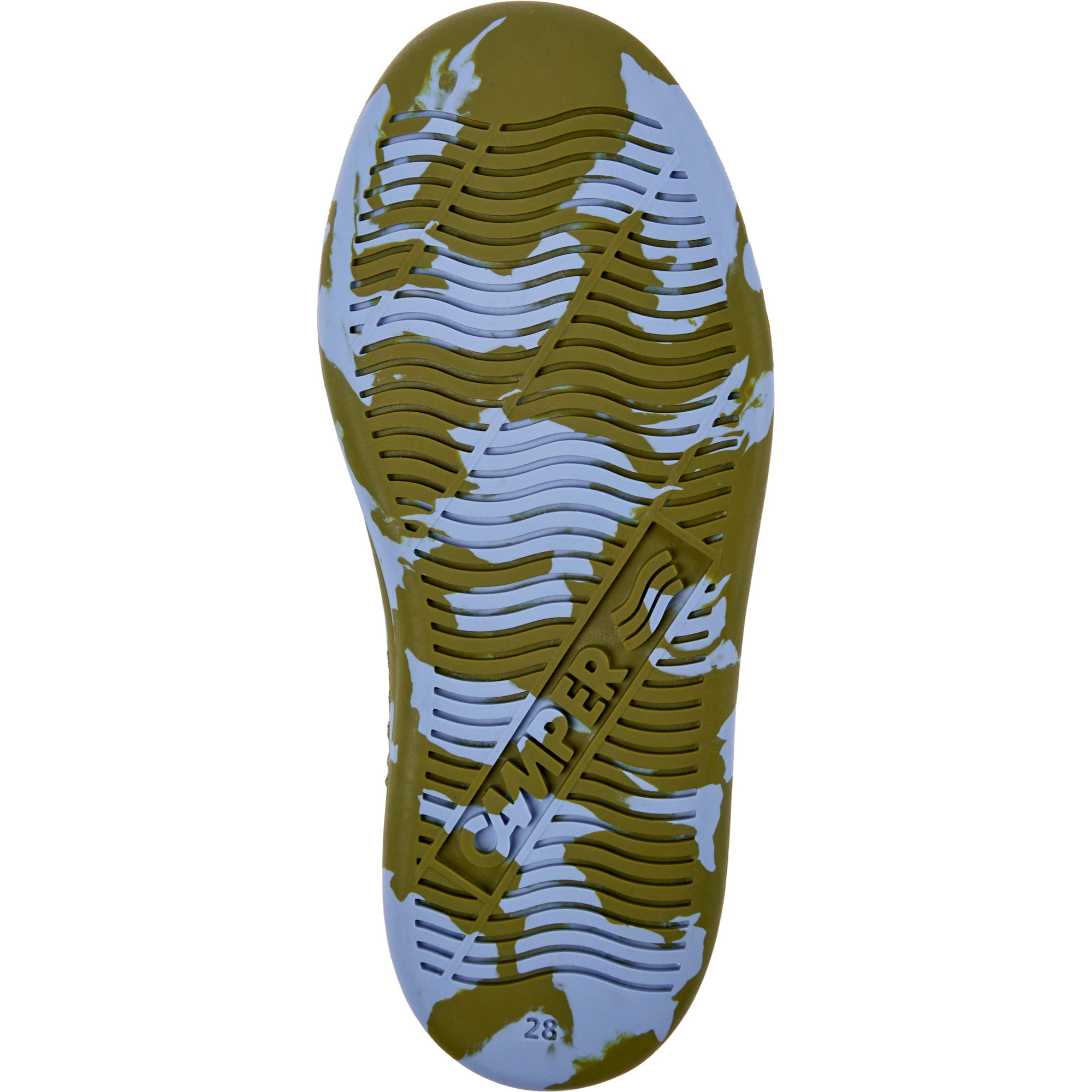 Sneakers - CAMPER Runner Four - Verde - Pelle liscia