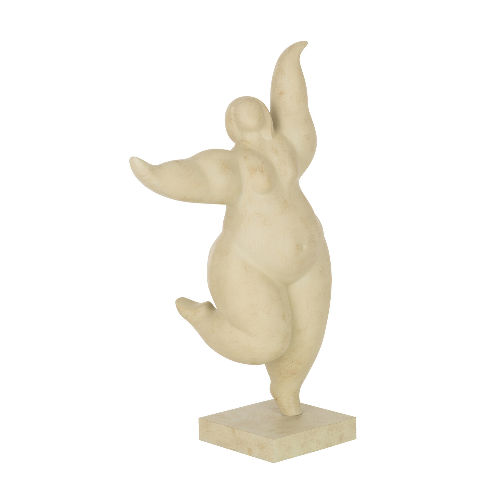 J-Line Figurine Delphine Poly Beige