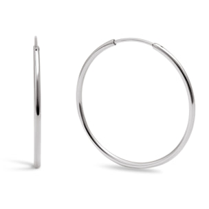 Orecchini Maria L in Acciaio