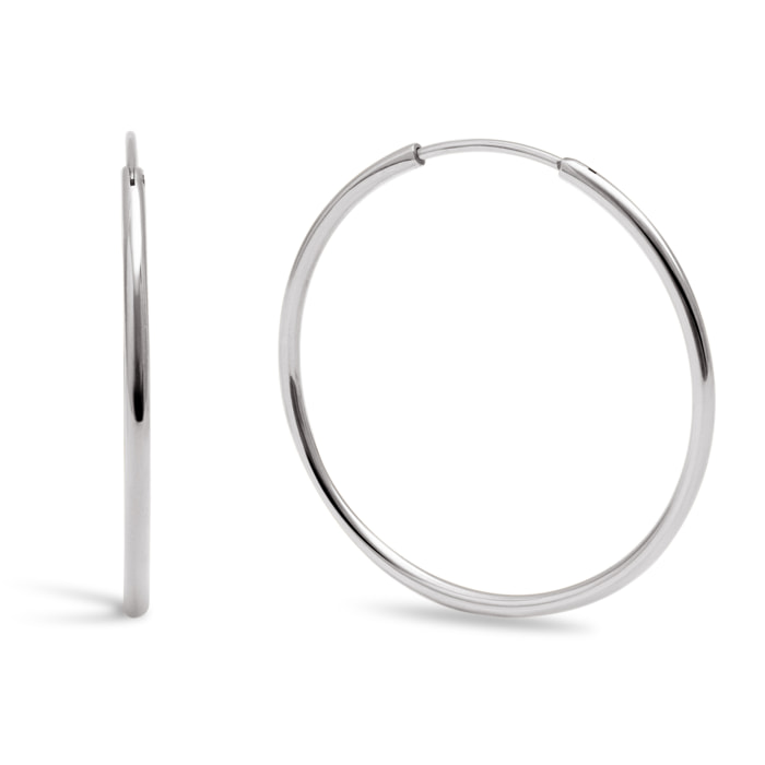 Orecchini Maria L in Acciaio