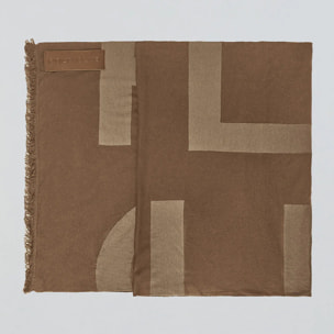 Sciarpa Sahar bicolore con logo Polo Club