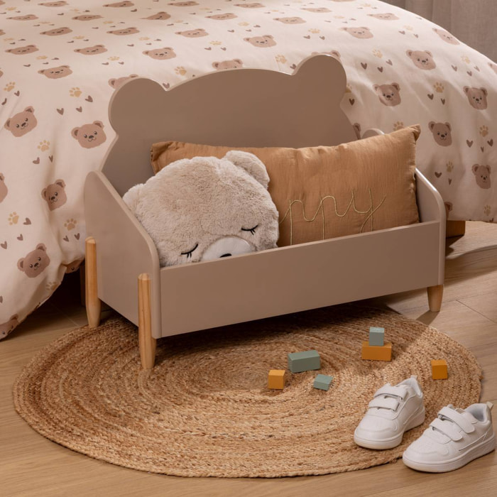 Coffre Douceur beige 61x44,2cm