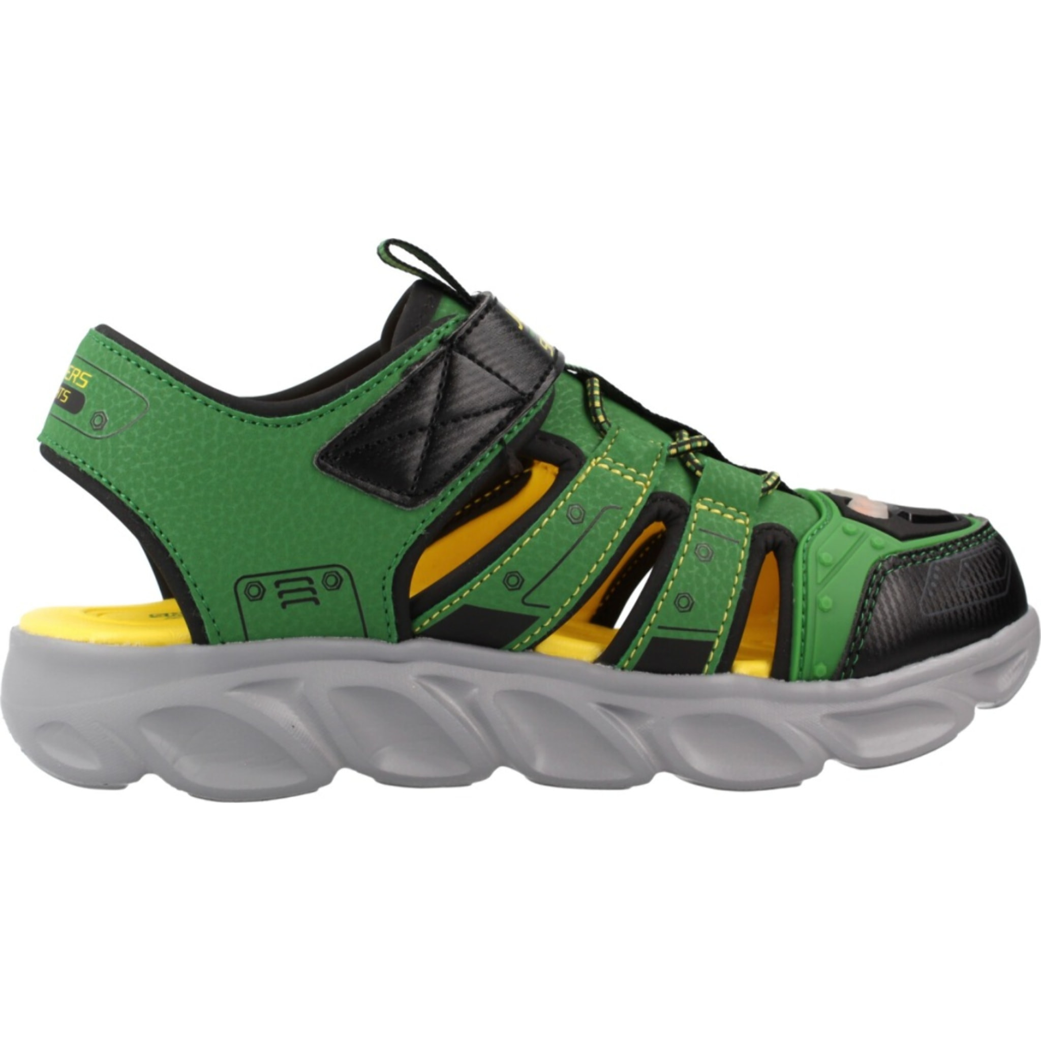 Sandalias Niño Hypno-splash -tractor-brights Verde