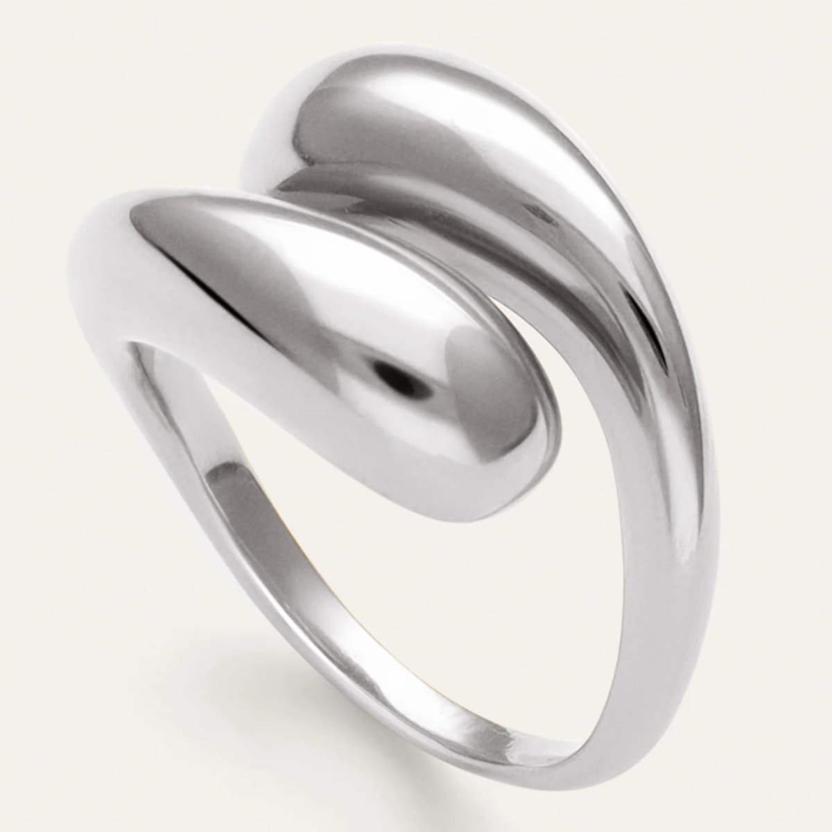 Anello Maxi Abraccio Acier