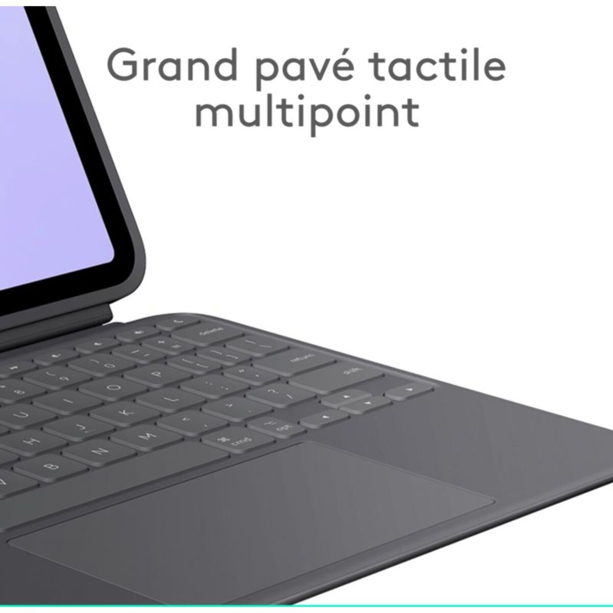 Etui LOGITECH Etui LOGITECH Combo Touch iPad Pro 11''(M4 et M5) Graphite