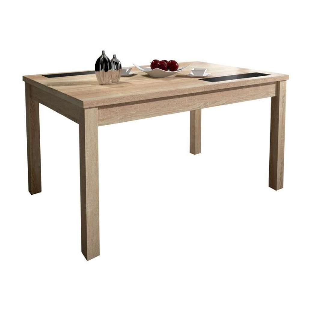 Mesa de comedor extensible Nuka Cambria