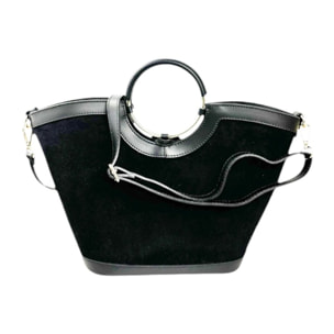 Borsa a mano Cheval Firenze Clara Mini F/W Nero