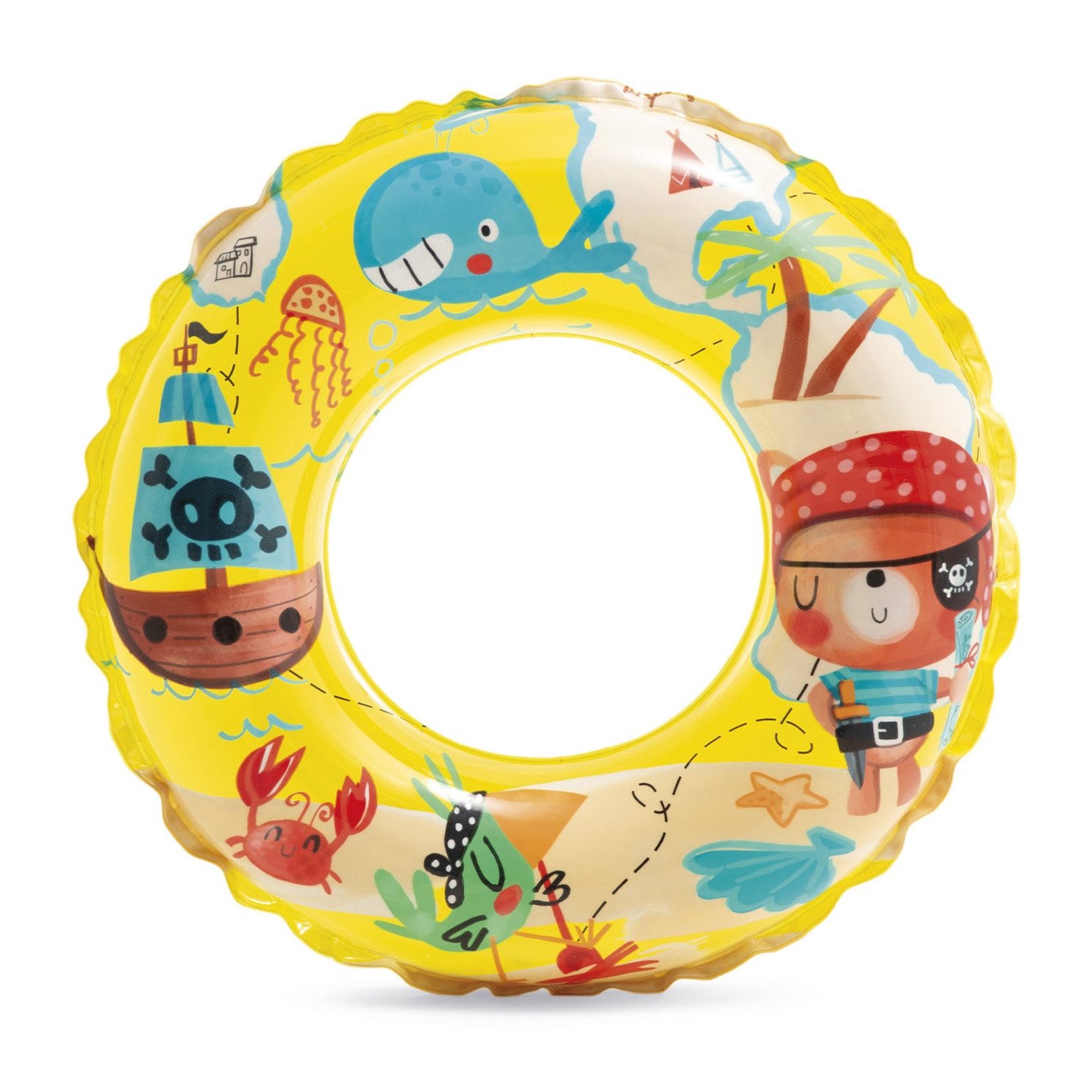 Intex Salvagente Fondo Marino, Colori assortiti, 61 cm