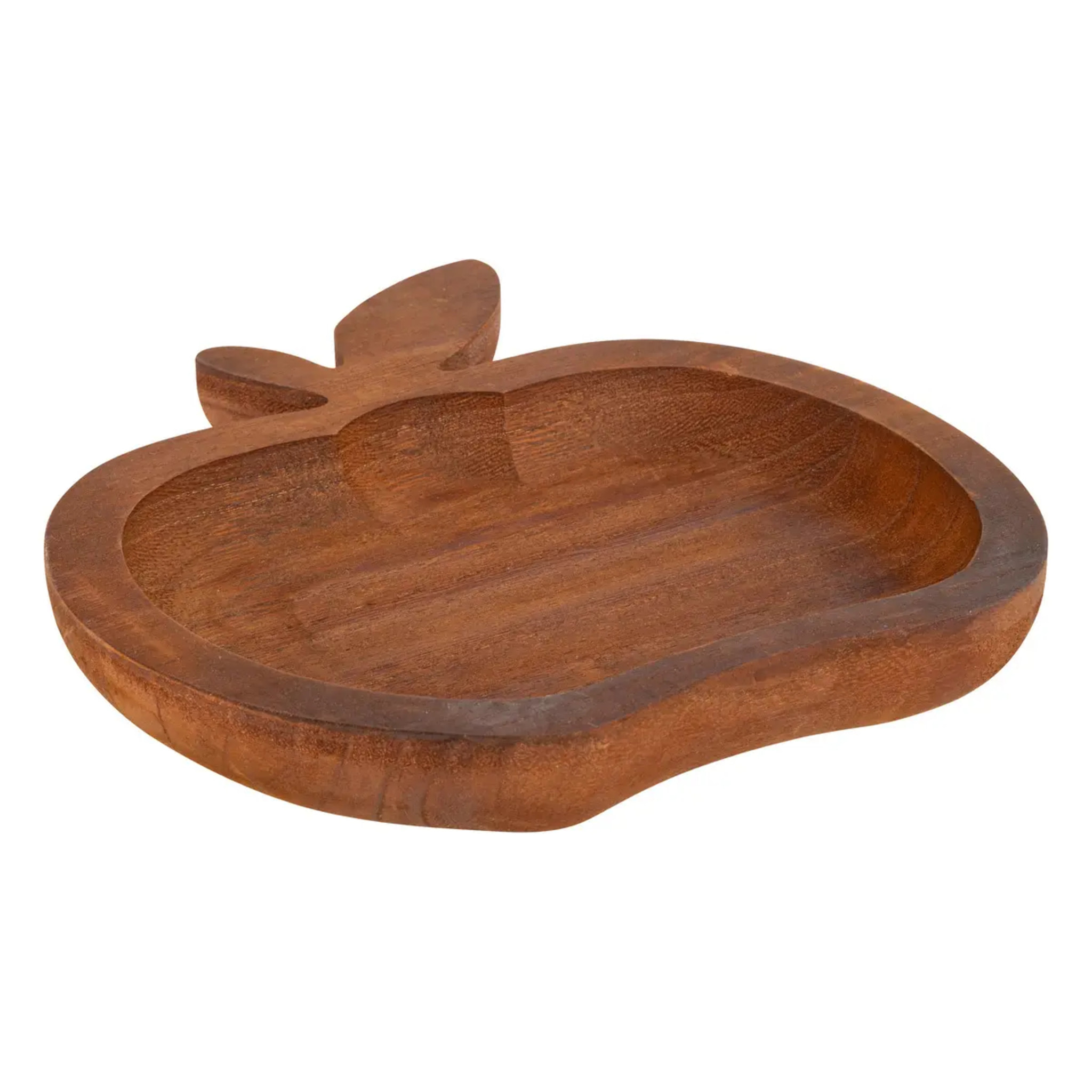 Vide poche pomme bois 20x22cm