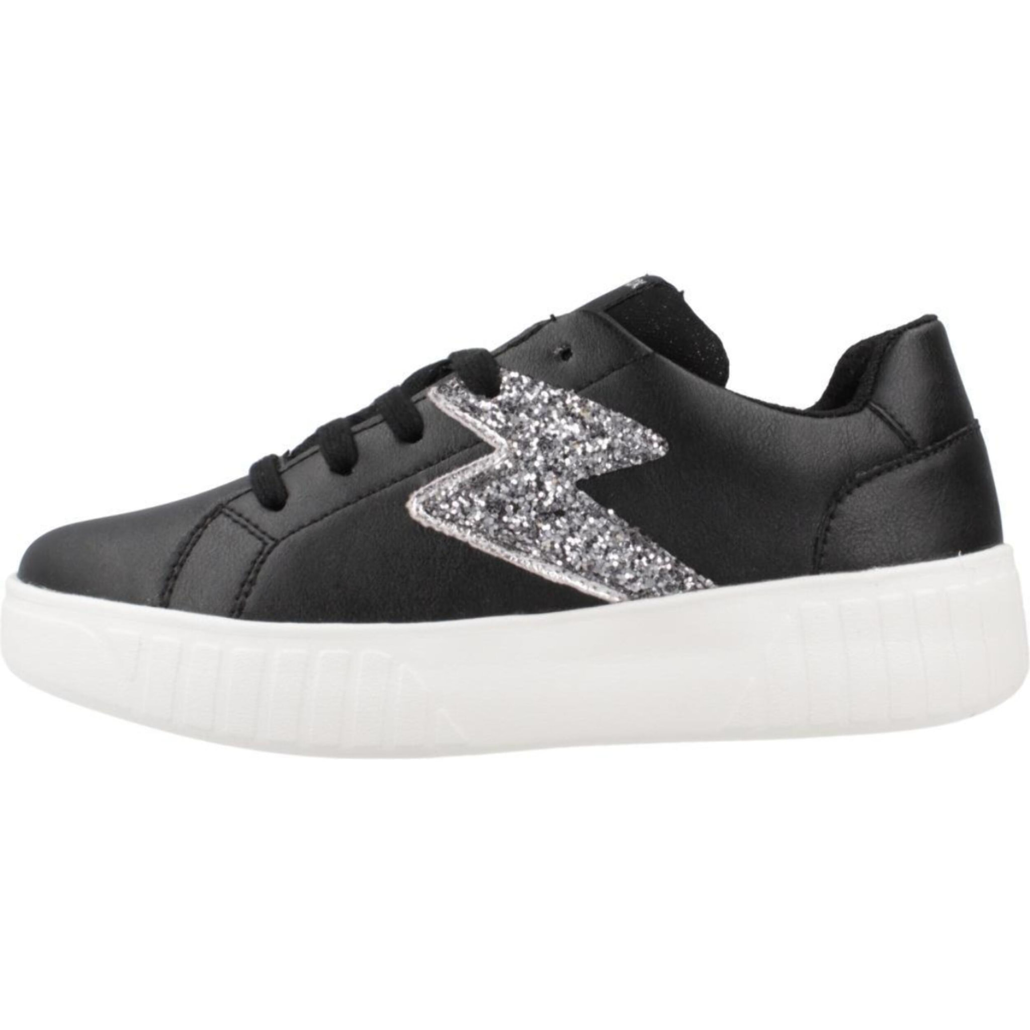 Zapatillas Niña de la marca GEOX  modelo J MIKIROSHI GIRL NEGRO
