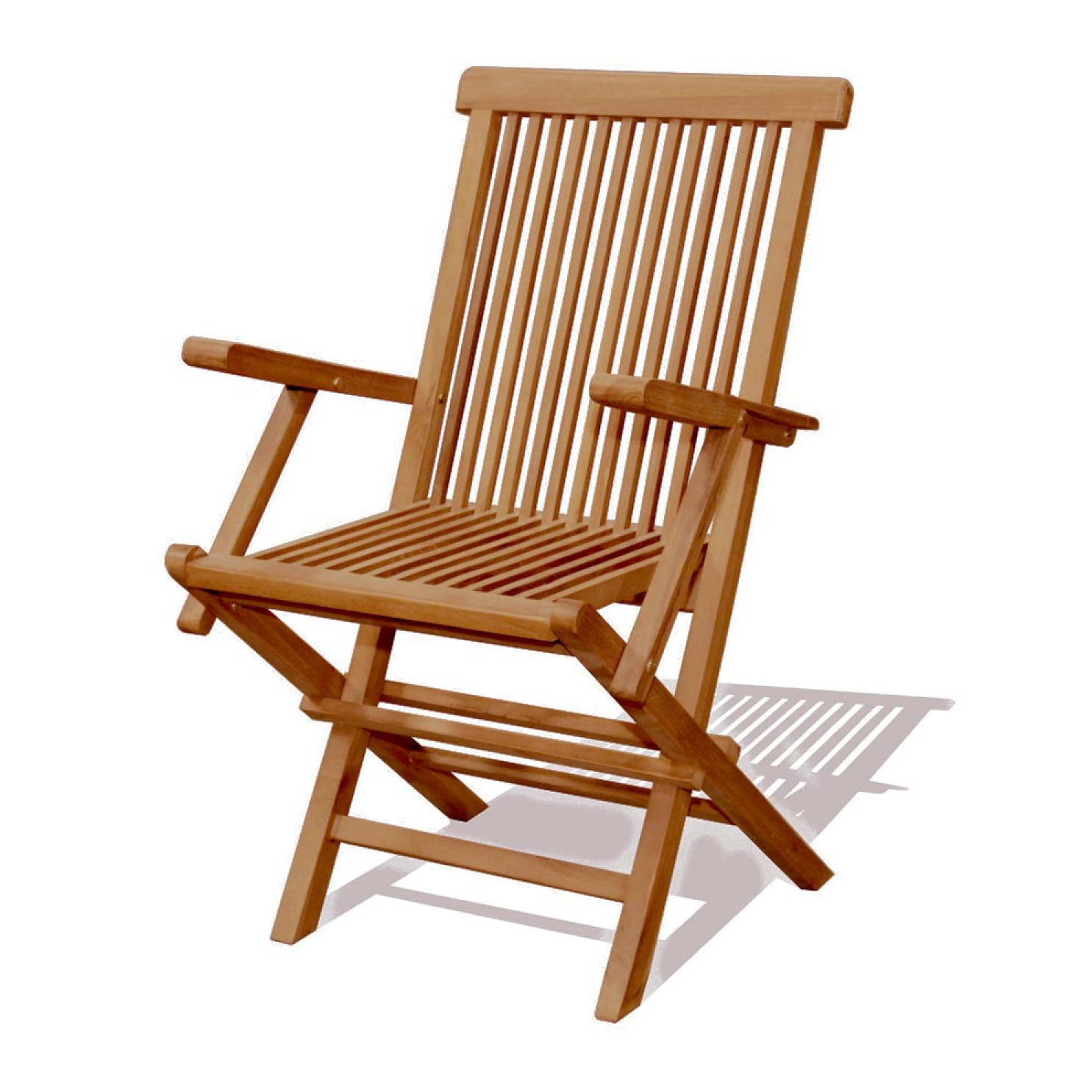 NARRA Table rectangulaire 6 chaises et 2 fauteuils en teck huilé