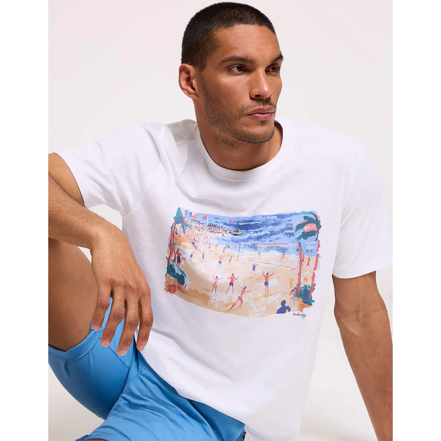 Camiseta Manga Corta Blanco - Cabana