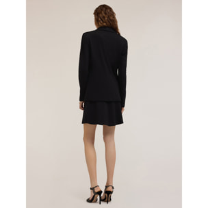 Motivi - Blazer monopetto in punto milano - Nero