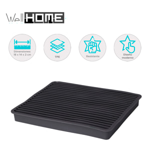 Molde de hielo en forma de cubo tpe para nevera 18x14x2cm