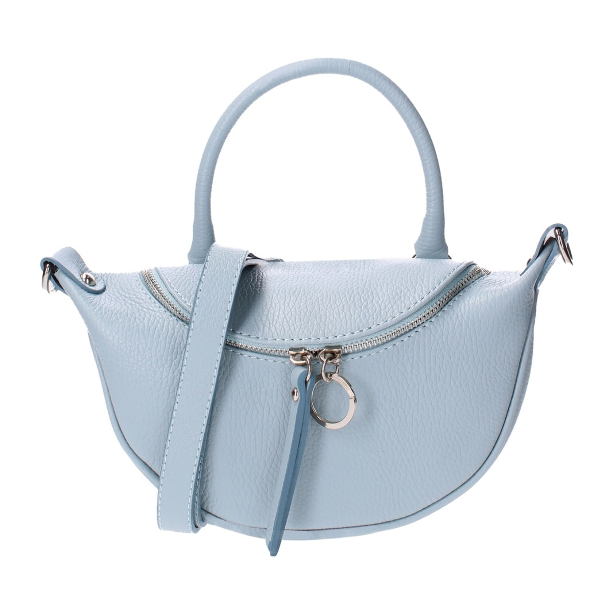 Borsa a mano da donna - Modello Mae - Vera pelle - 26.0 x 13.0 x 8.0 cm