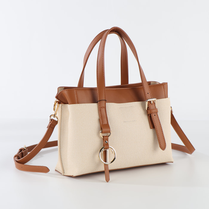 Borsa Adulto unisex Tata Italia Beige