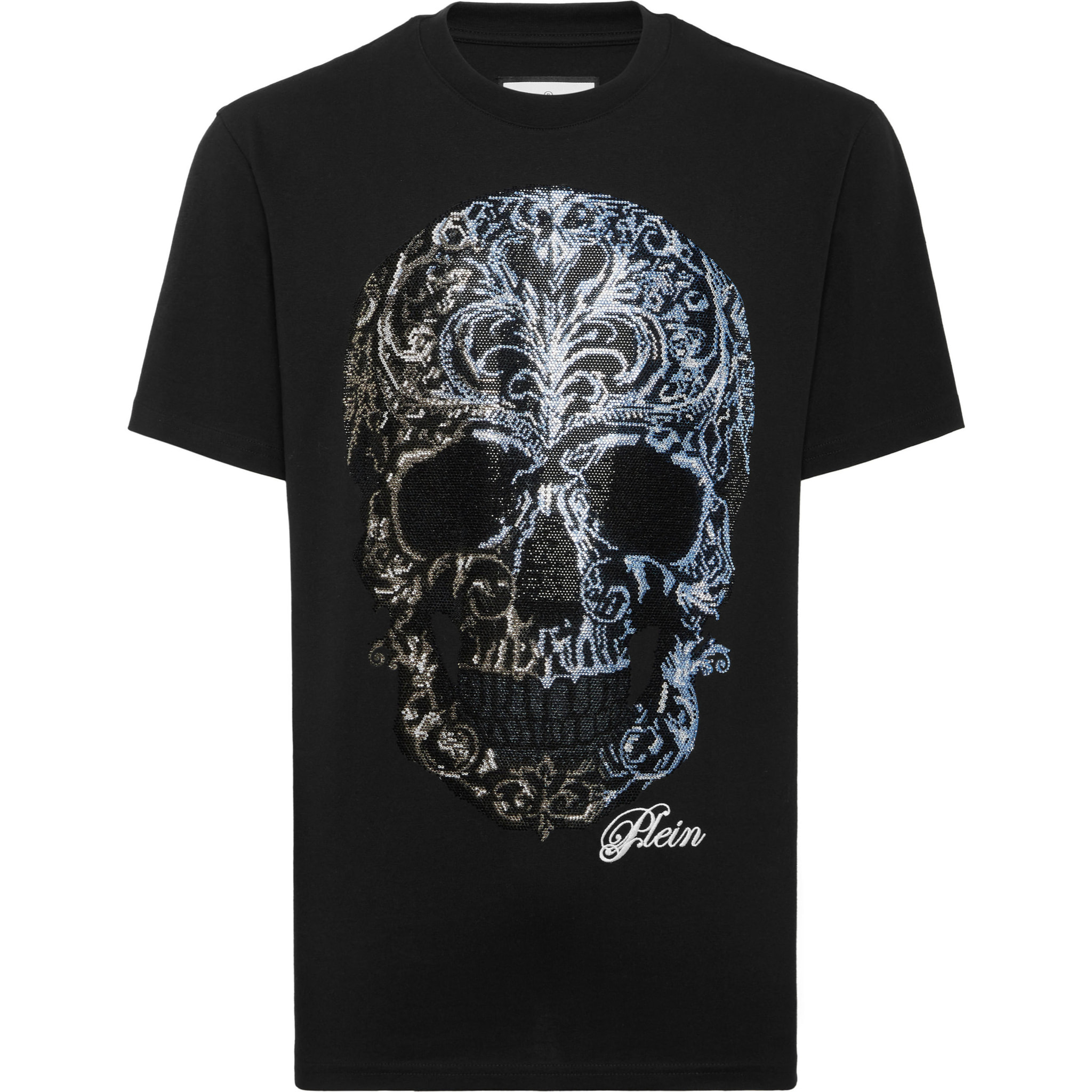 PHILIPP PLEIN Camiseta de cuello redondo y manga corta SKULL