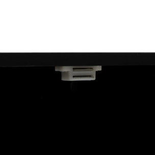 Étagère "Mix'n'door" 6 cases effet bois et noir 67,5x32cm