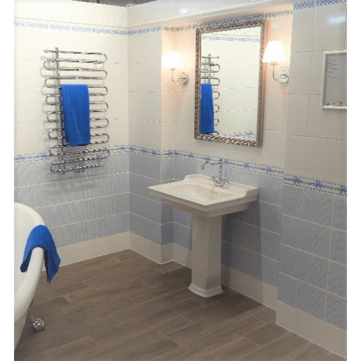 Lavabo VitrA Ricordi 65x53 cm trou pour mélangeur au milieu 7801-003-0001