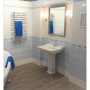 Lavabo VitrA Ricordi 65x53 cm trou pour mélangeur au milieu 7801-003-0001