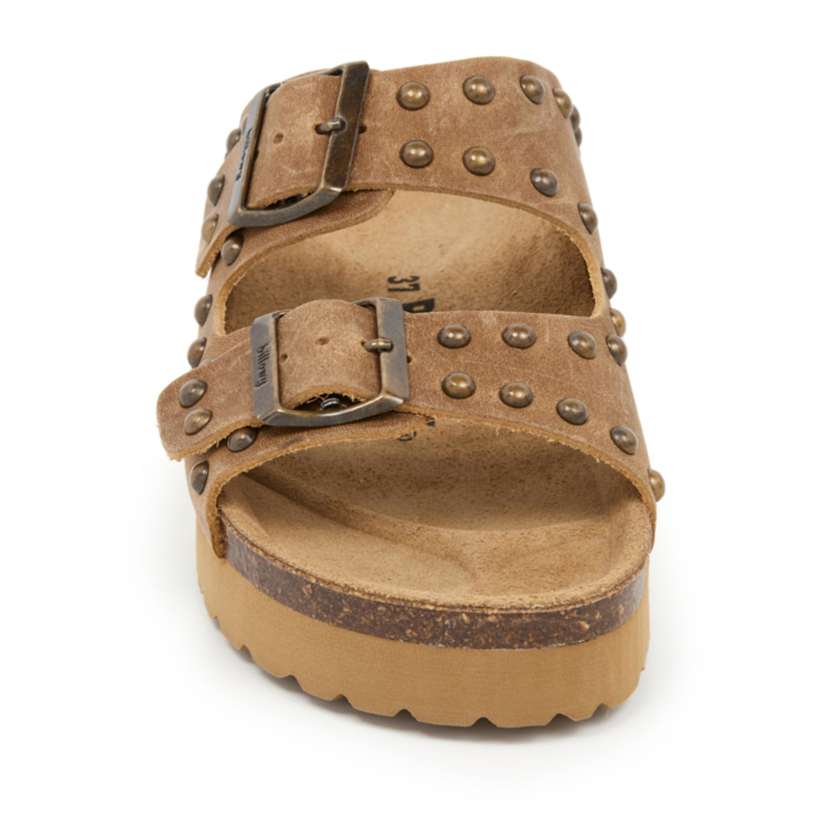 SANDALO CON ZEPPA BILLOWY MARRONE