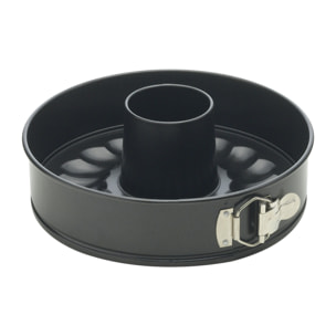 Tortiera Apribile con 2 Fondi Excelsa – Classic Baked, Acciaio Nero