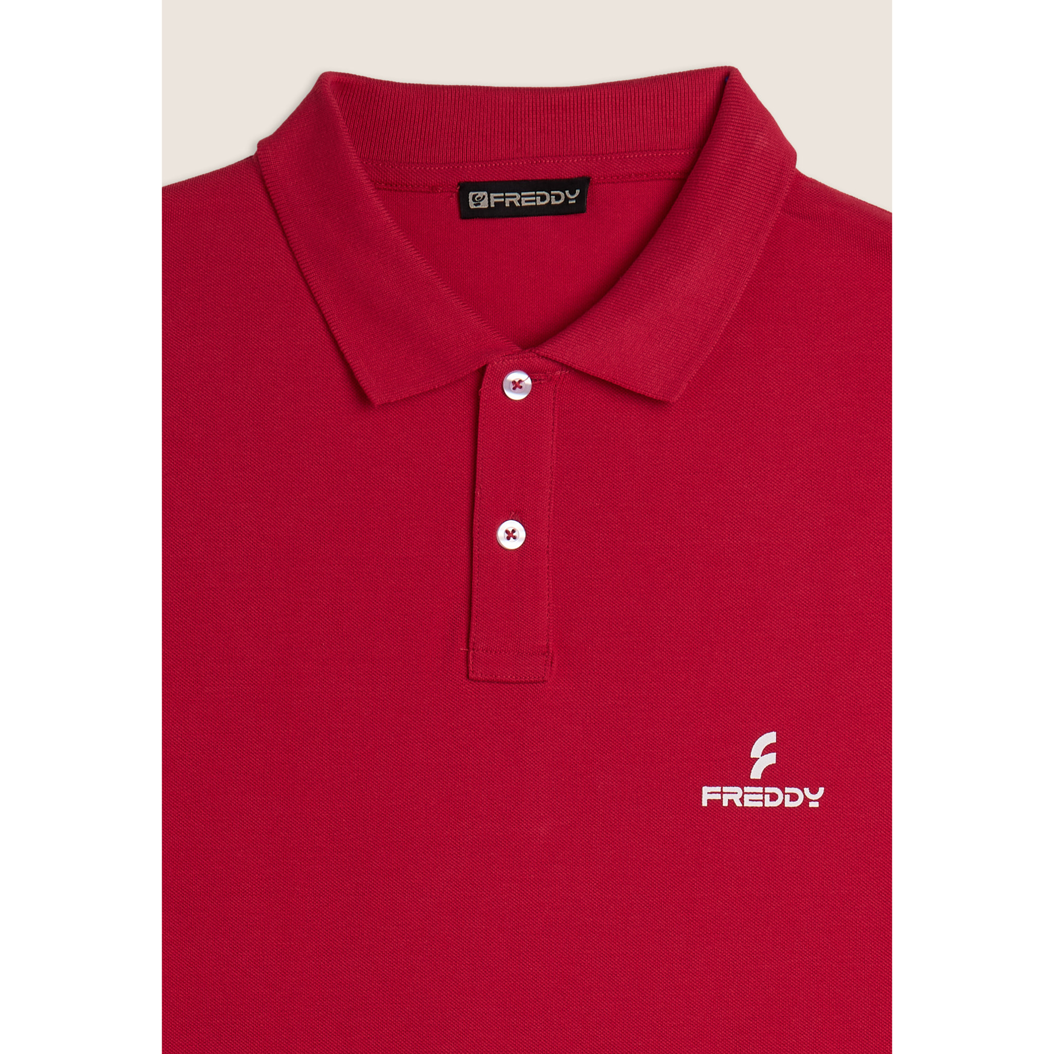 Polo Uomo in Piquet di Cotone 100% con Logo