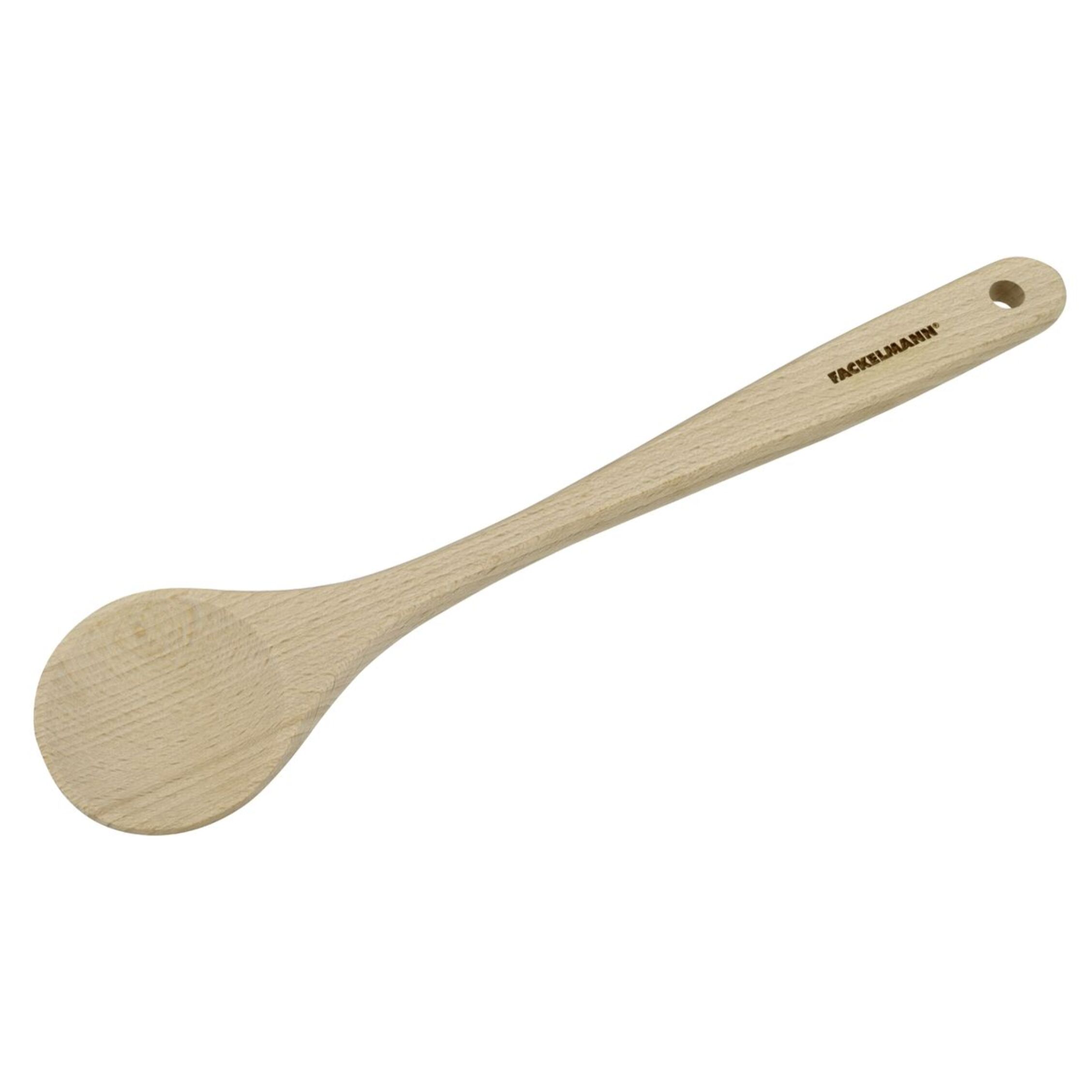 Ensemble de 2 Cuillères de cuisine en bois FSC Fackelmann Eco Friendly