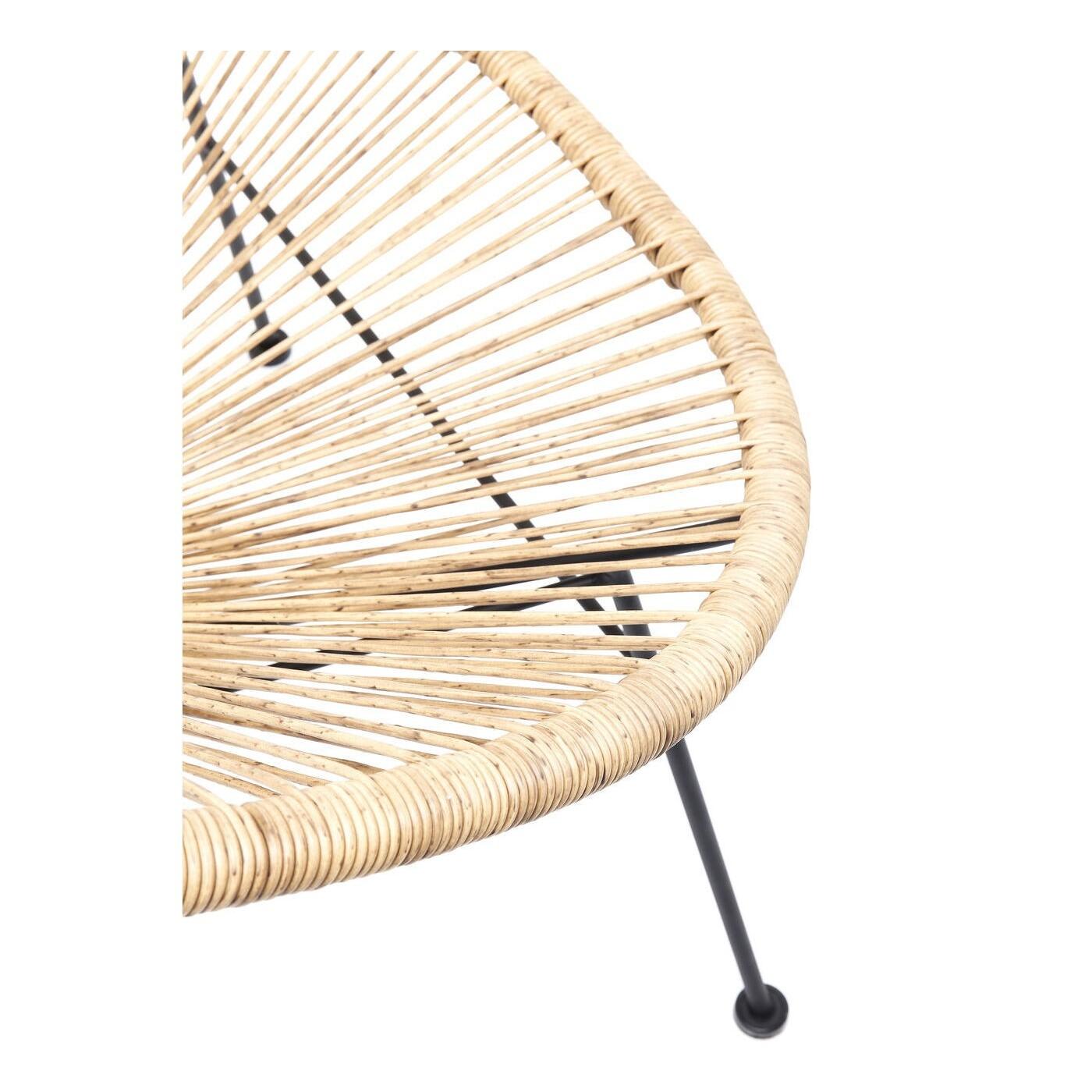 Fauteuil de jardin Spaghetti nature Kare Design