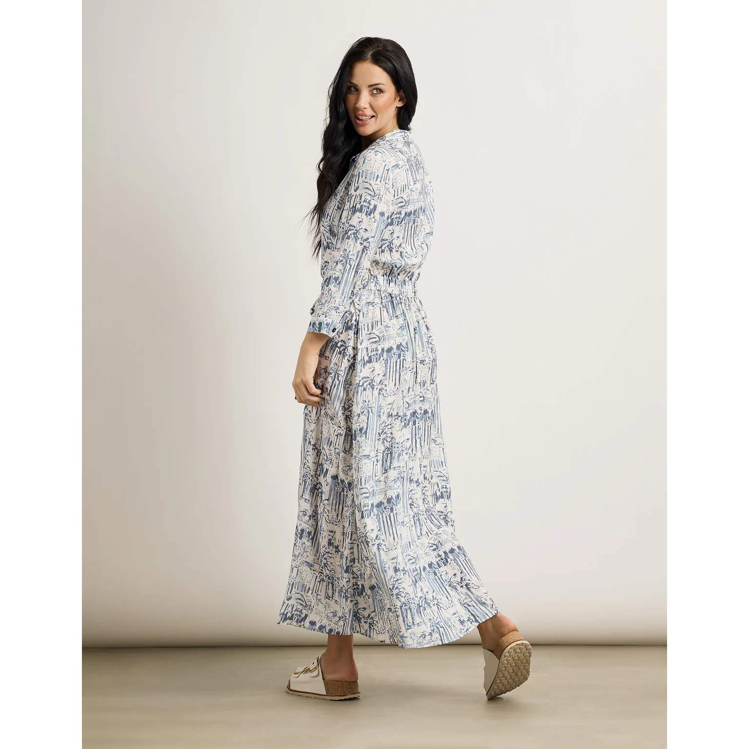 Vestido Largo Azul - Clarkela