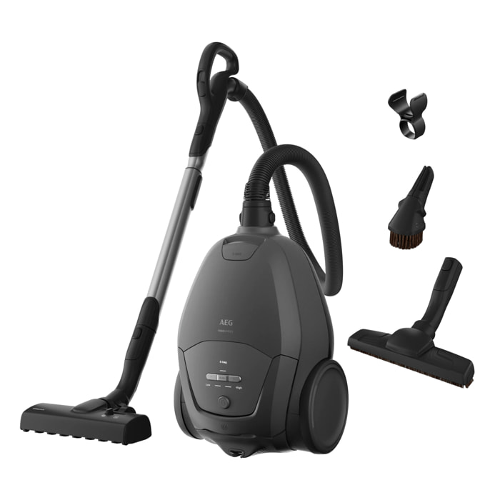 AEG Aspiradora con bolsa Serie 7000 de 600 W y 59 dB(A) AB71U2DG