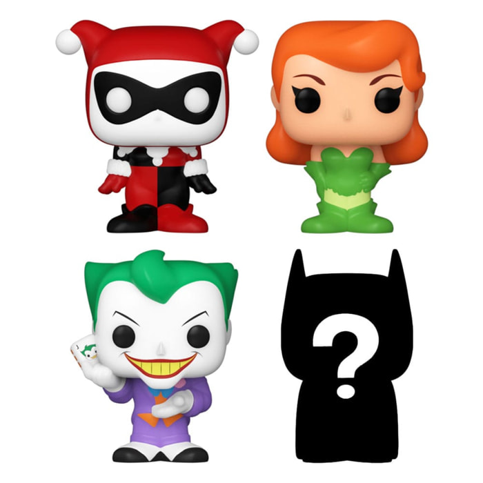 Dc Bitty Pop! Vinile Figura 4-pack Harley Quinn 2,5 Cm Funko