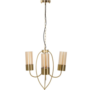 LAMPADARIO VERSAILLES 3 LUCI CM Ø 60X103