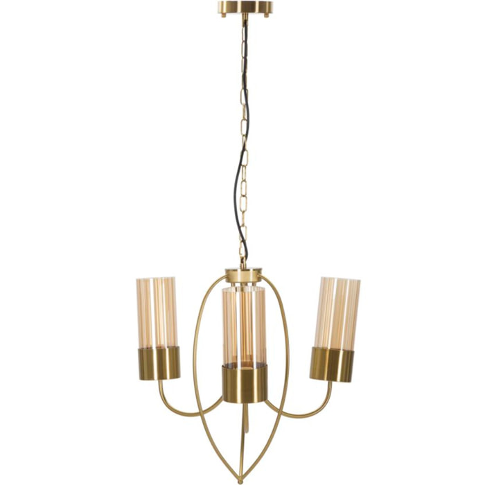 LAMPADARIO VERSAILLES 3 LUCI CM Ø 60X103