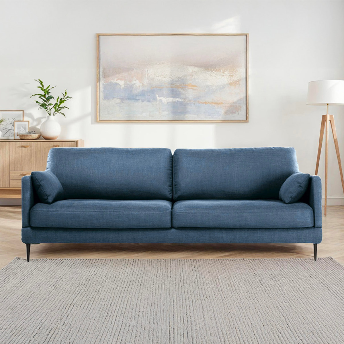 Canapé Tissu Droit Splendido - 3 Places