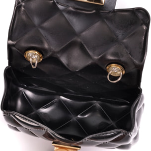 Villafalletto bolso de mano mini de pvc brillante.