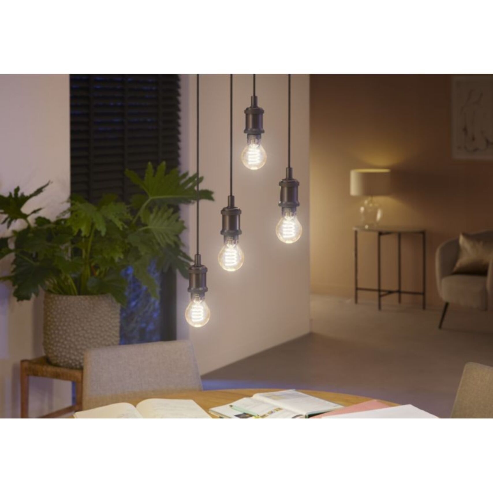 Ampoule LED connectée PHILIPS HUE White Ambiance E27 7W Filament