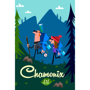 Tableau rando à chamonix Tableau plexiglas