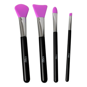 Pack Di 4 Pennelli In Silicone Revolution
