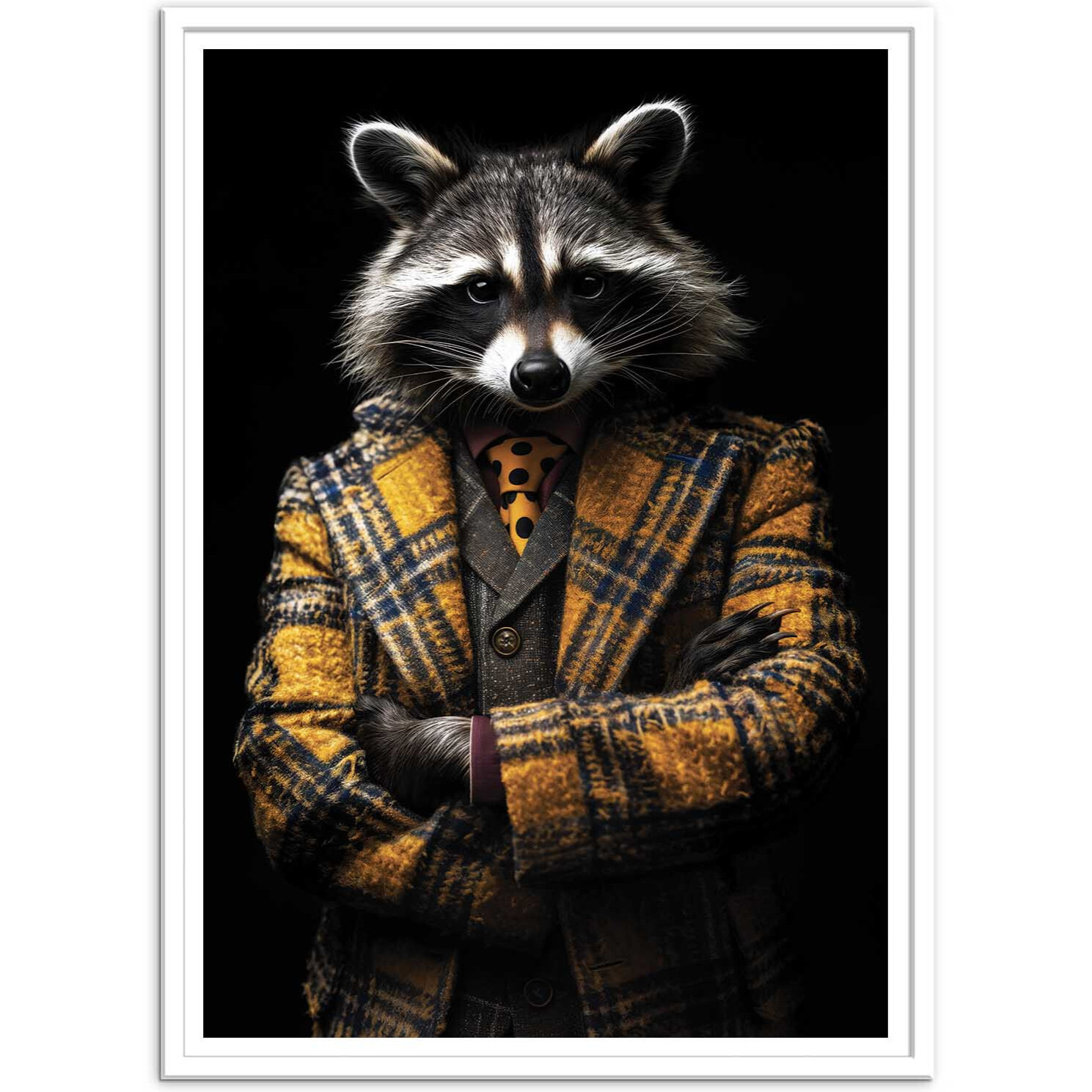 Affiche - Raccoon Wild Suits - Philippe Hugonnard