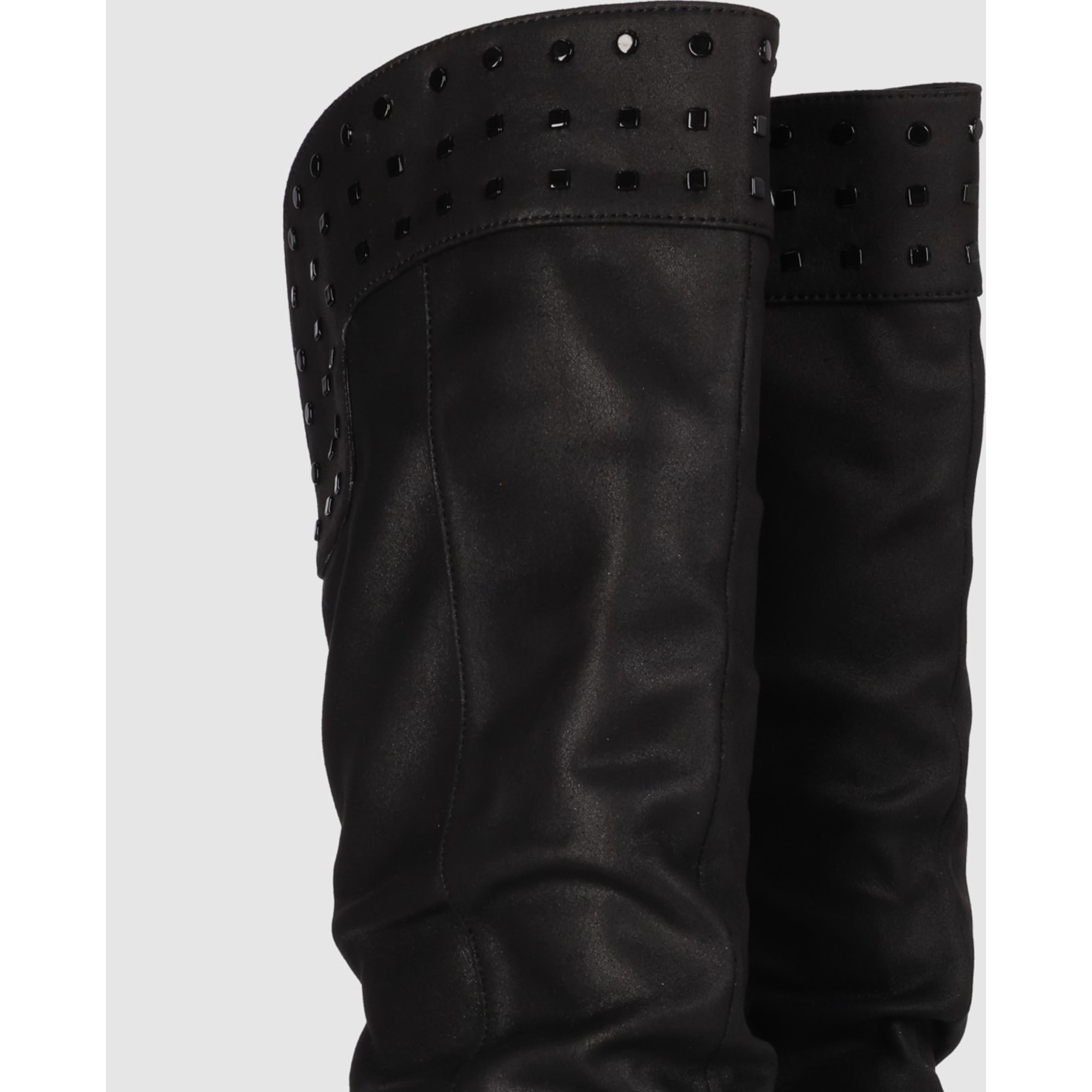 Botas - Negro - Tacón: 7 cm